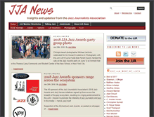 Tablet Screenshot of news.jazzjournalists.org
